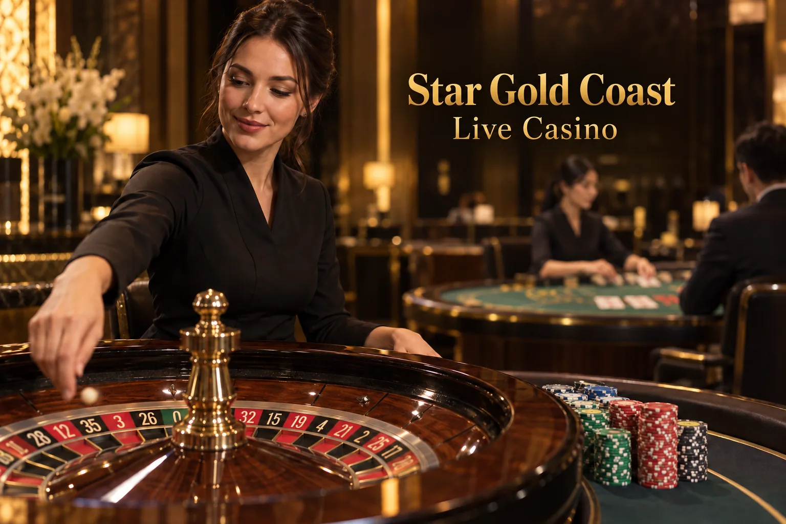 Live dealers on Broadbeach hours